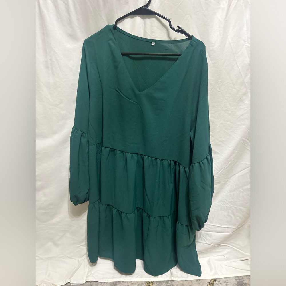 Green dress